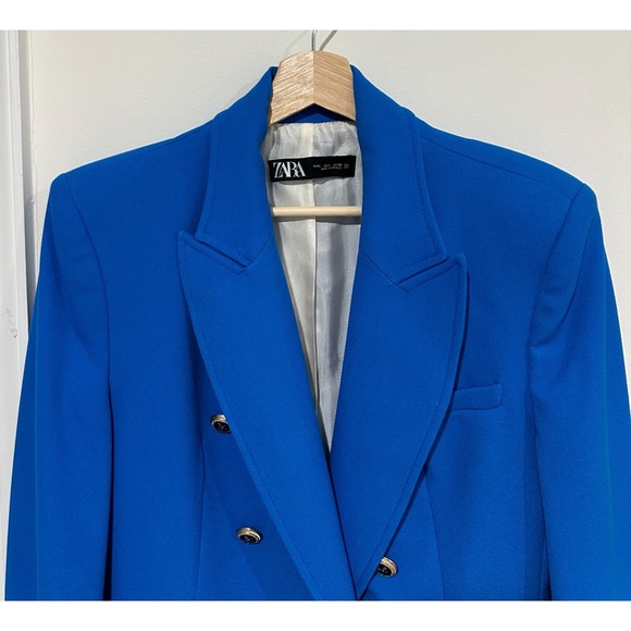 Zara Bloggers Favorite Double Breasted Blazer - Picture 5 of 12